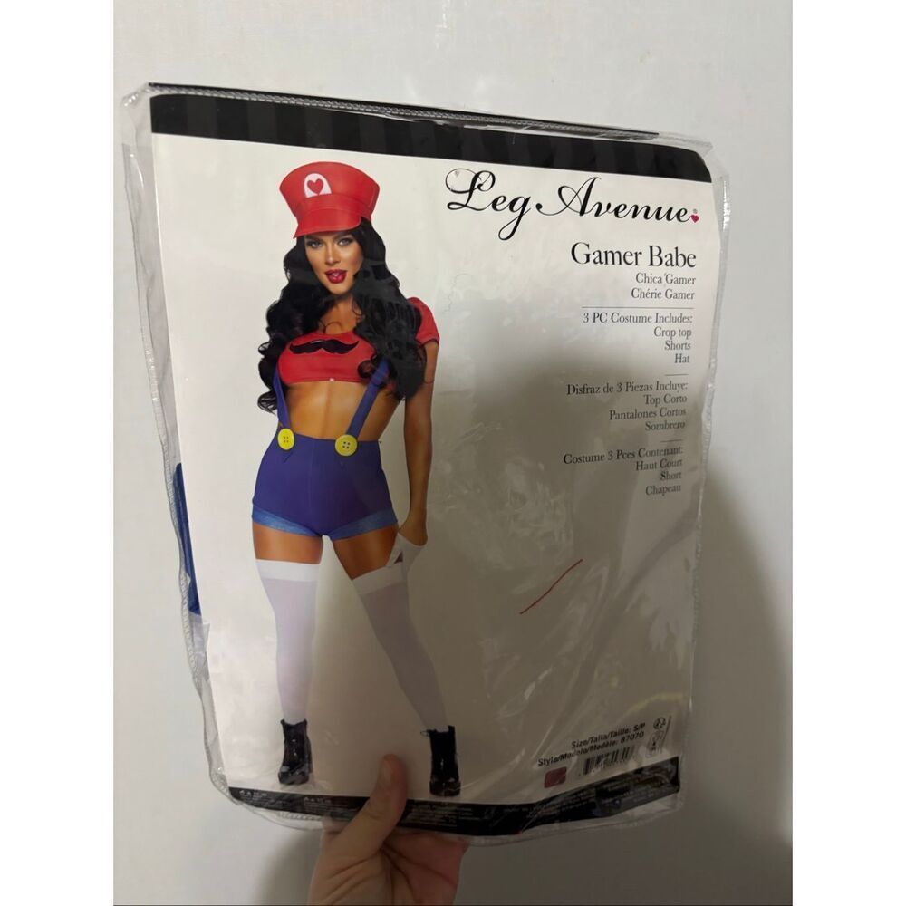 Brand New Leg Avenue Women's Size Small Gamer Babe Sexy Adult Women's Costume